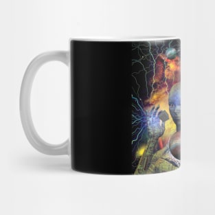 Cyborg woman Mug